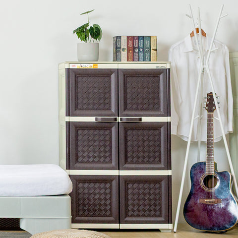 Acacia Rattan Cabinet