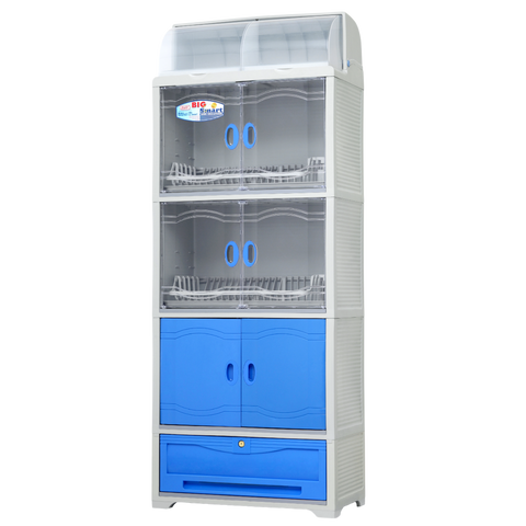 Big & Smart Drawer Kitchen Cabinet - Blue
