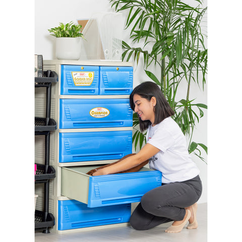 Champion Drawer 5 Layer - Blue