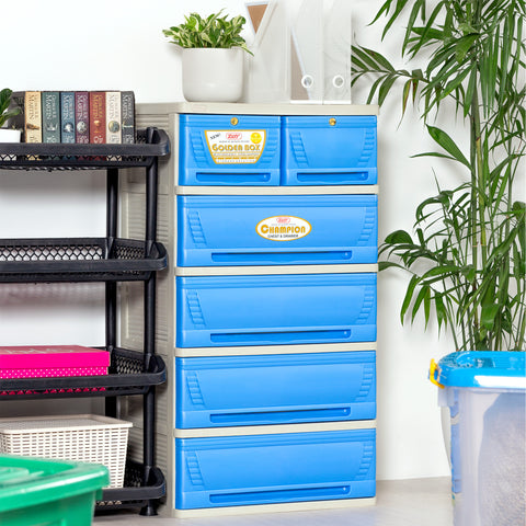 Champion Drawer 5 Layer - Blue