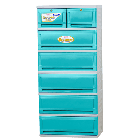 Excellent Drawers 6 Layer - Green