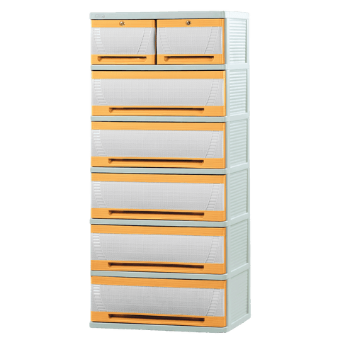 Harmony Drawer 6 Layer - Beige
