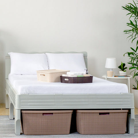 Zooey Rattan Eco Tray Small