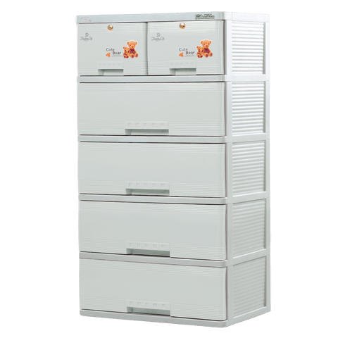 Zooey Adora Drawer / Storage / Cabinet 5 Layer - White