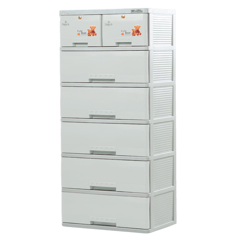Zooey Adora Drawer / Storage / Cabinet 6 Layer - White