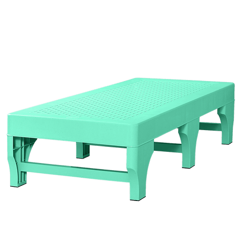 Zooey Cool and Comfort 30" (No Headboard) Bed Frame - Green