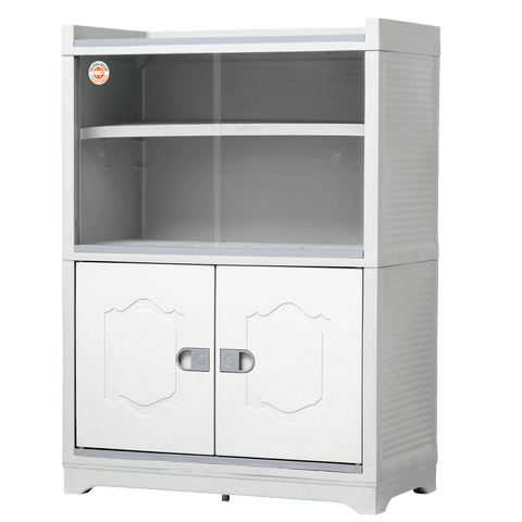 Zooey’s Deluxe 2-Layer Display Cabinet