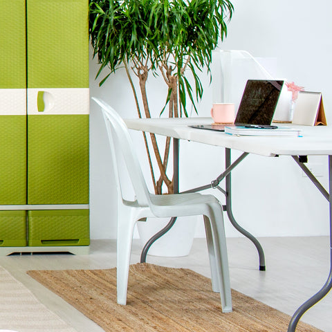 Zooey Diamond Monoblock Chair