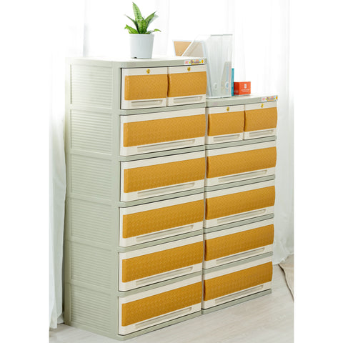 Zooey Dreamy 2-Tone 6-Layer Drawer