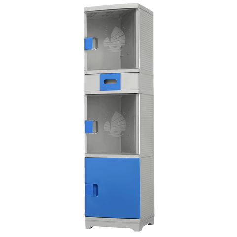 Zooey Maxima Dish Cabinet - Blue