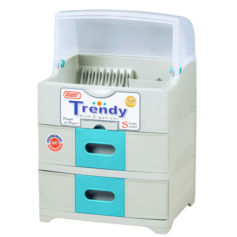 Zooey’s Trendy Dish Drainer 2 Drawer