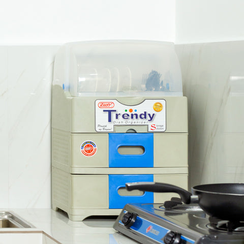 Zooey’s Trendy Dish Drainer 2 Drawer