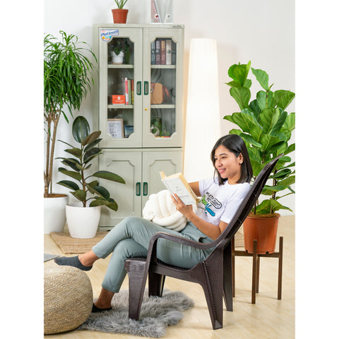 Zooey Tropical High Back Monoblock Chair 