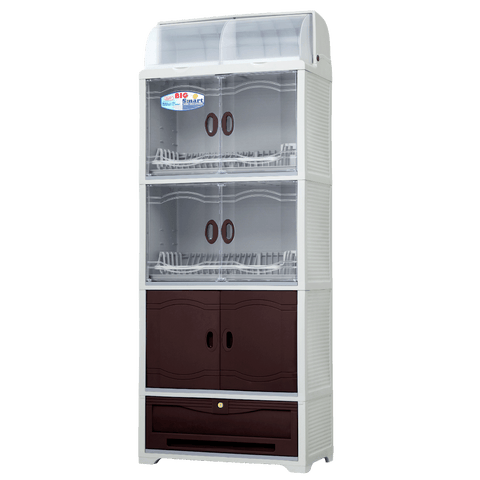 Big & Smart Drawer Kitchen Cabinet - Choco