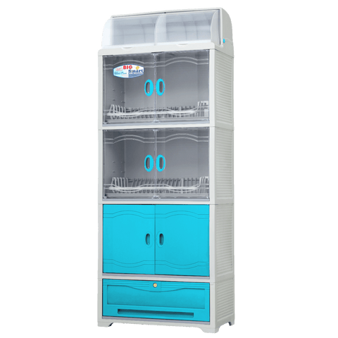 Big & Smart Drawer Kitchen Cabinet - Green