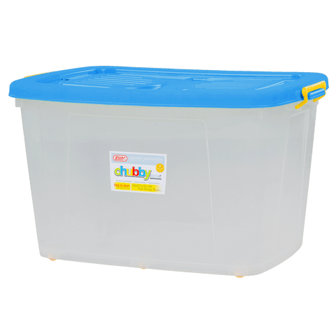 Chubby Box Big Transparent - Blue