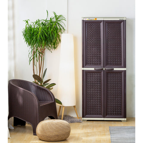 Elegant Rattan Cabinet 