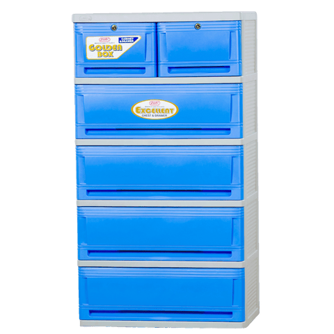 Excellent Drawers 5 Layer - Blue