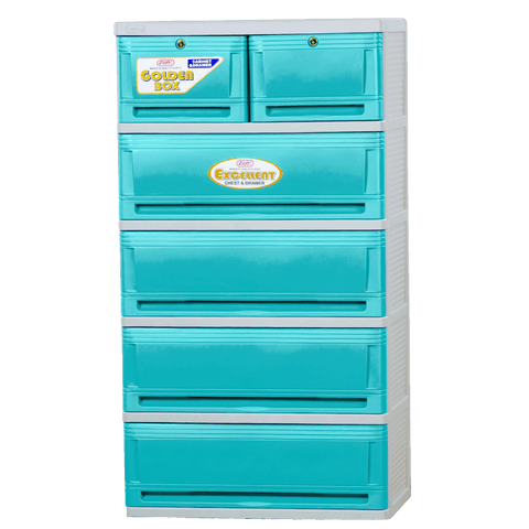 Excellent Drawers 5 Layer - Green