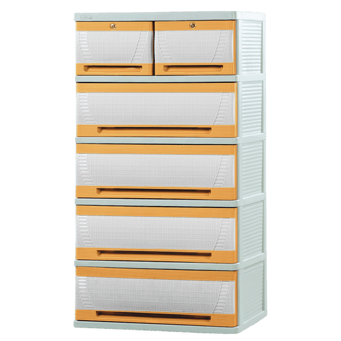 Harmony Drawer 5 Layer - Beige