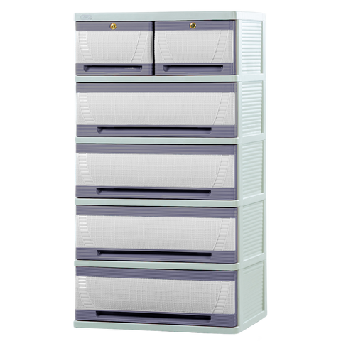 Harmony Drawer 5 Layer - Grey