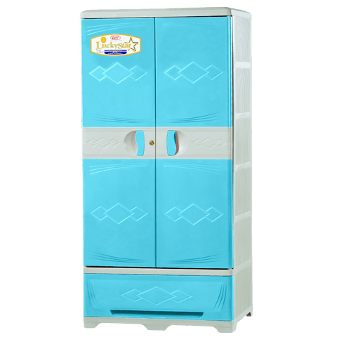 Lucky Star 1 Drawer - Light Blue