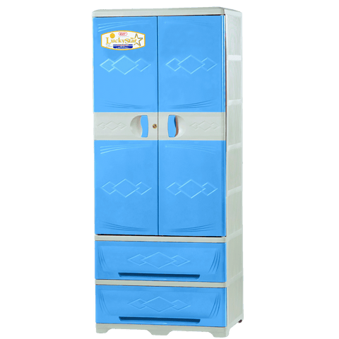 Lucky Star 2 Drawer - Blue