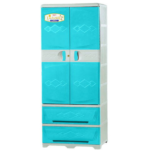 Lucky Star 2 Drawer - Green