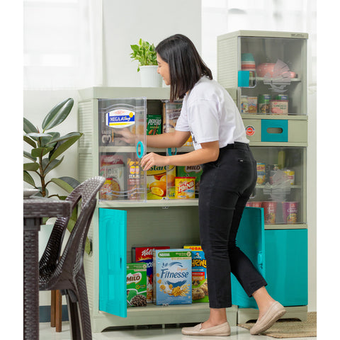 Mega King 2 Layer Cabinet 