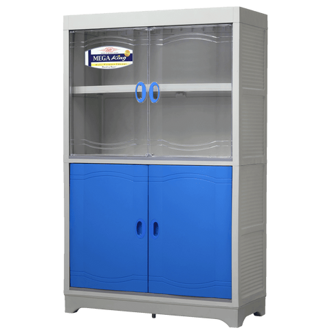 Mega King 2 Layer Cabinet - Blue