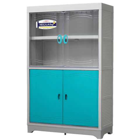 Mega King 2 Layer Cabinet - Green