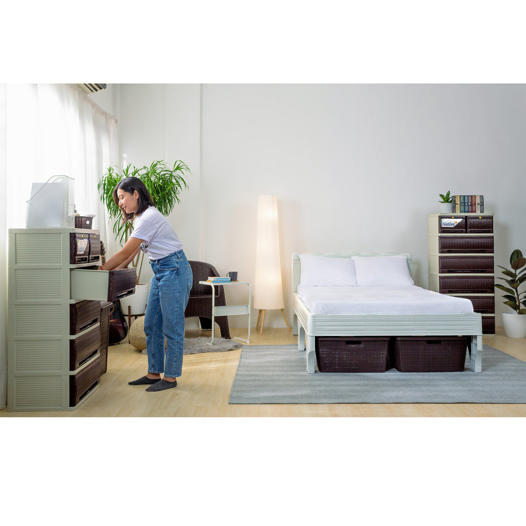 Native Rattan Drawer 5 Layer – Zooey Official Store