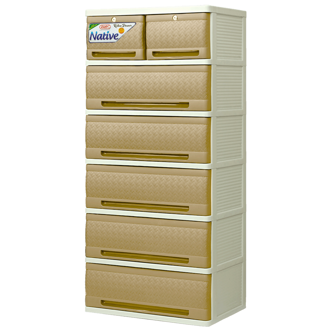 Native Rattan Drawer 6 Layer – Zooey Official Store
