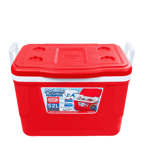 Polar Icebox Glass Large - Red