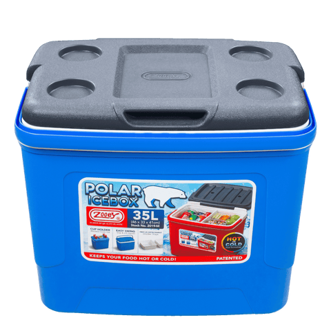 Polar Icebox Glass Medium - Grey Blue