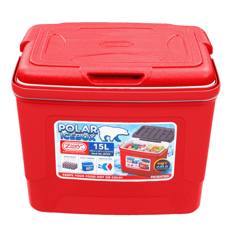 Polar Icebox Plain Small - Red
