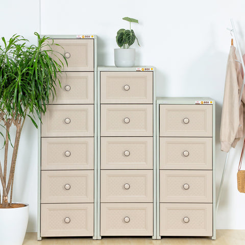 Q-Box Drawer on Wheel 4 Layer