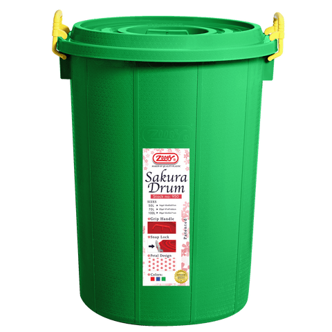 Sakura Drum Large - Green