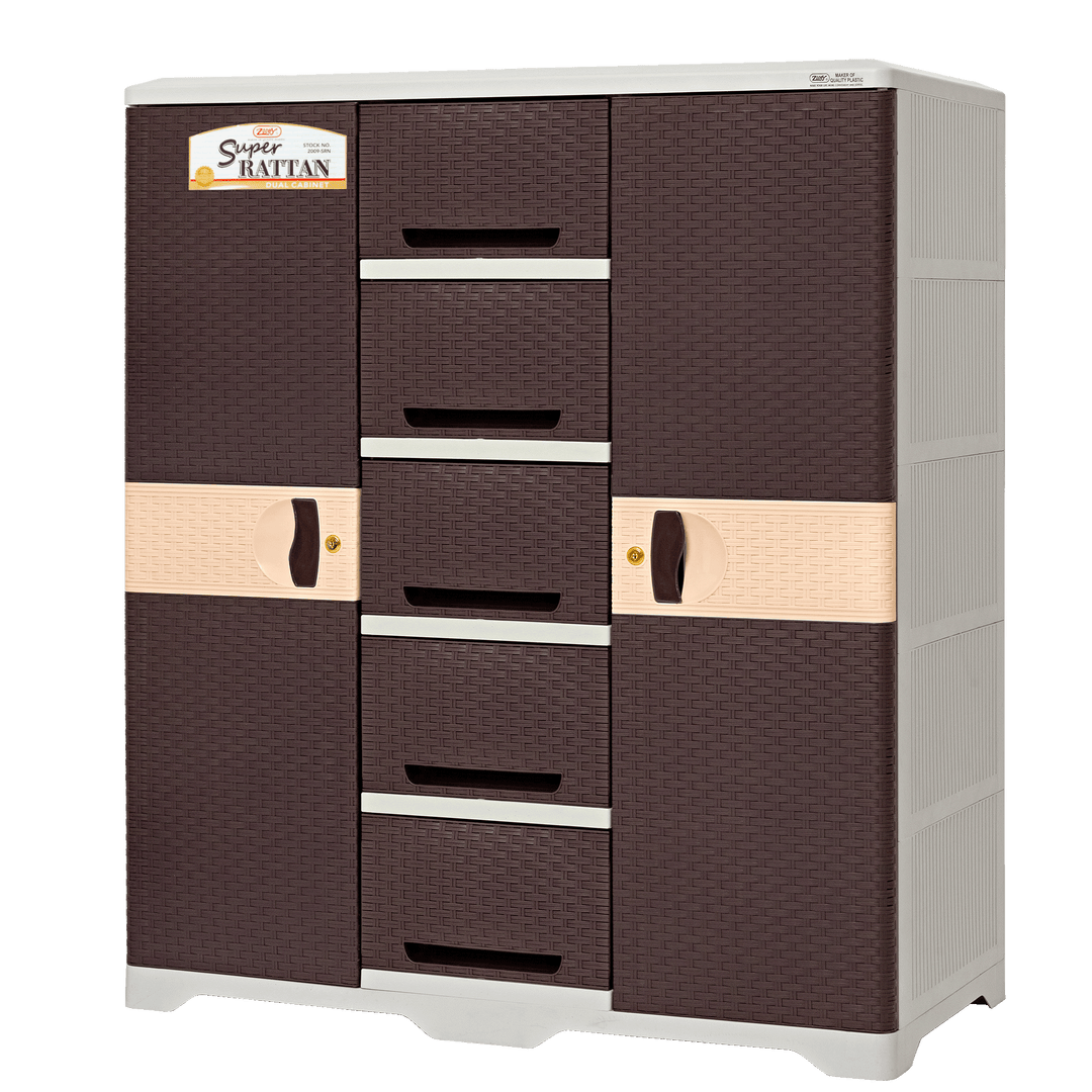 Super Rattan Dual Cabinet – Zooey Official Store