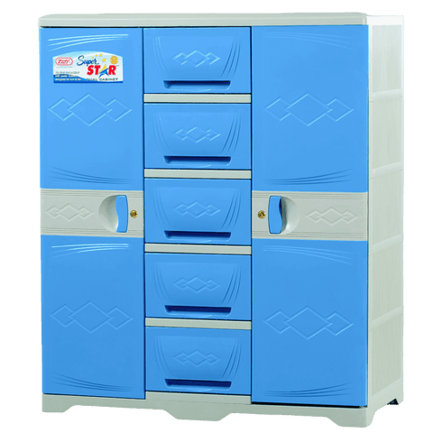 Super Star Dual Cabinet - Blue