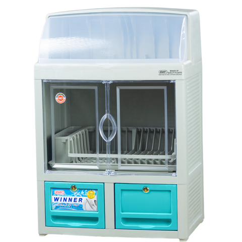Winner Kitchen Cabinet - Green