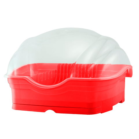 Zooey Apollo Dish Drainer - Red