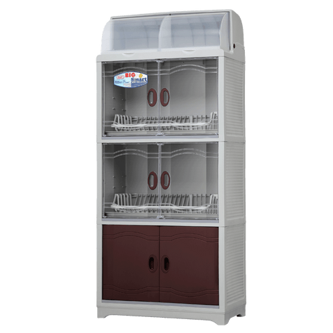 Zooey’s Big and Smart Dish Cabinet - Choco