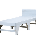 Zooey Cool and Comfort 36" Bed Frame - White