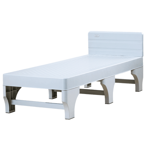 Zooey Cool and Comfort 36" Bed Frame - White