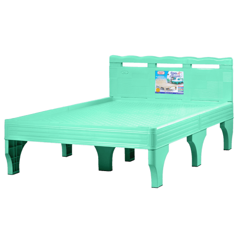Zooey Cool and Comfort 48" Bed Frame - Green