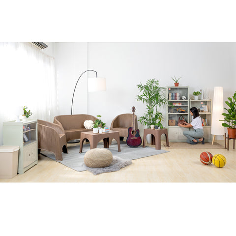 Zooey’s Deluxe 4-Layer Display Cabinet