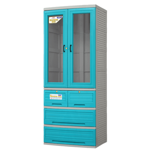 Zooey Extra Neat and Nice Cabinet - Green