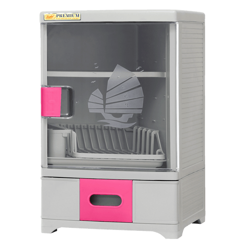 Zooey Premium Dish 1 Organizer - Pink