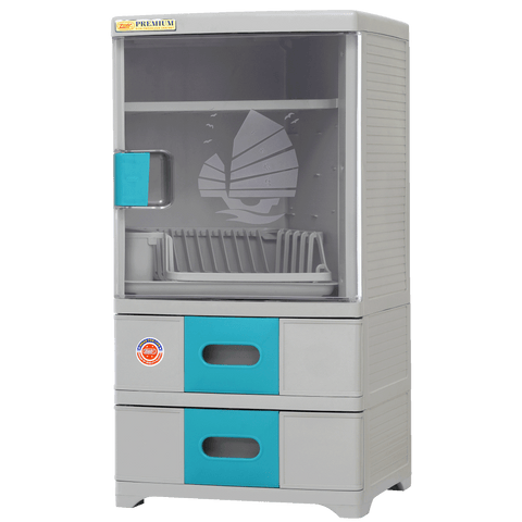 Zooey Premium Dish 2 Organizer - Green
